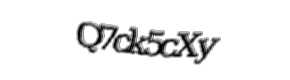 Security check image, please type the characters shown