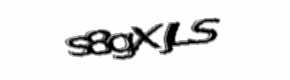 Security check image, please type the characters shown