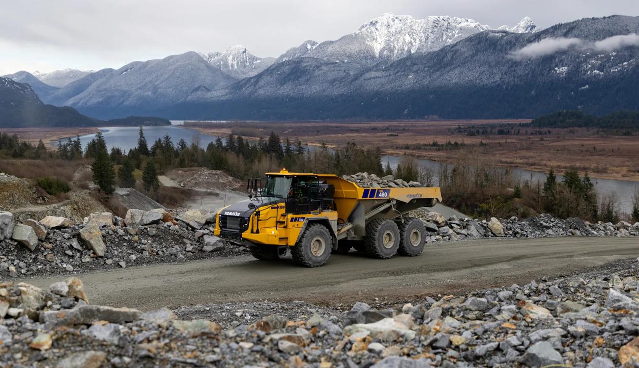 <img src="https://contentbucket.smsequipment.com/transform/fd718e3f-1a6d-4901-9c12-2caede3be5d9/Komatsu_Logo?io=transform:fill,width:400"></br>Now Here: Komatsu HM460-6