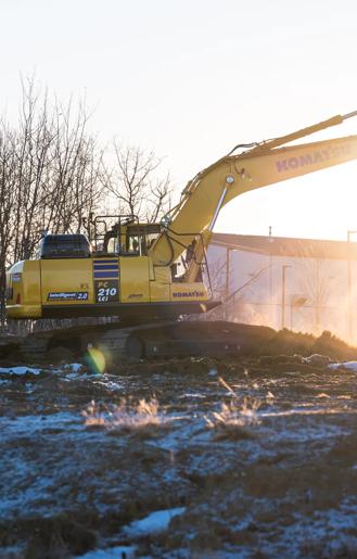 Komatsu Excavators:<br />Built to outlive, outlast, outperform.