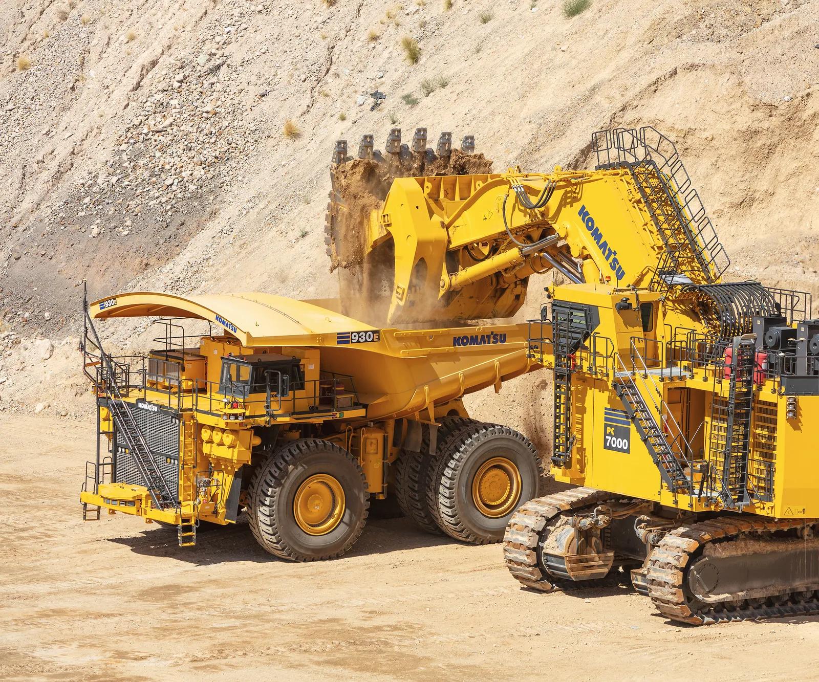 <img src="https://contentbucket.smsequipment.com/transform/8b773fac-ced3-4ce2-b877-e0de16f25f82/web_Komatsu_Logo_WH"><br />930E-5: A Best-In-Class Electric Truck You Can Trust