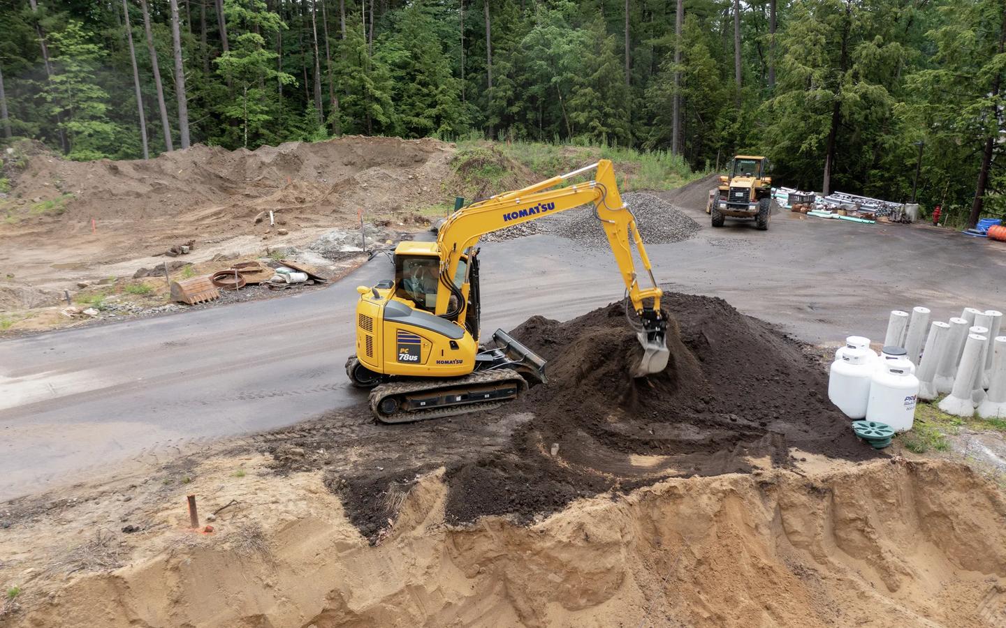 Komatsu PC78US-11 Compact Excavators Specs | SMS Equipment