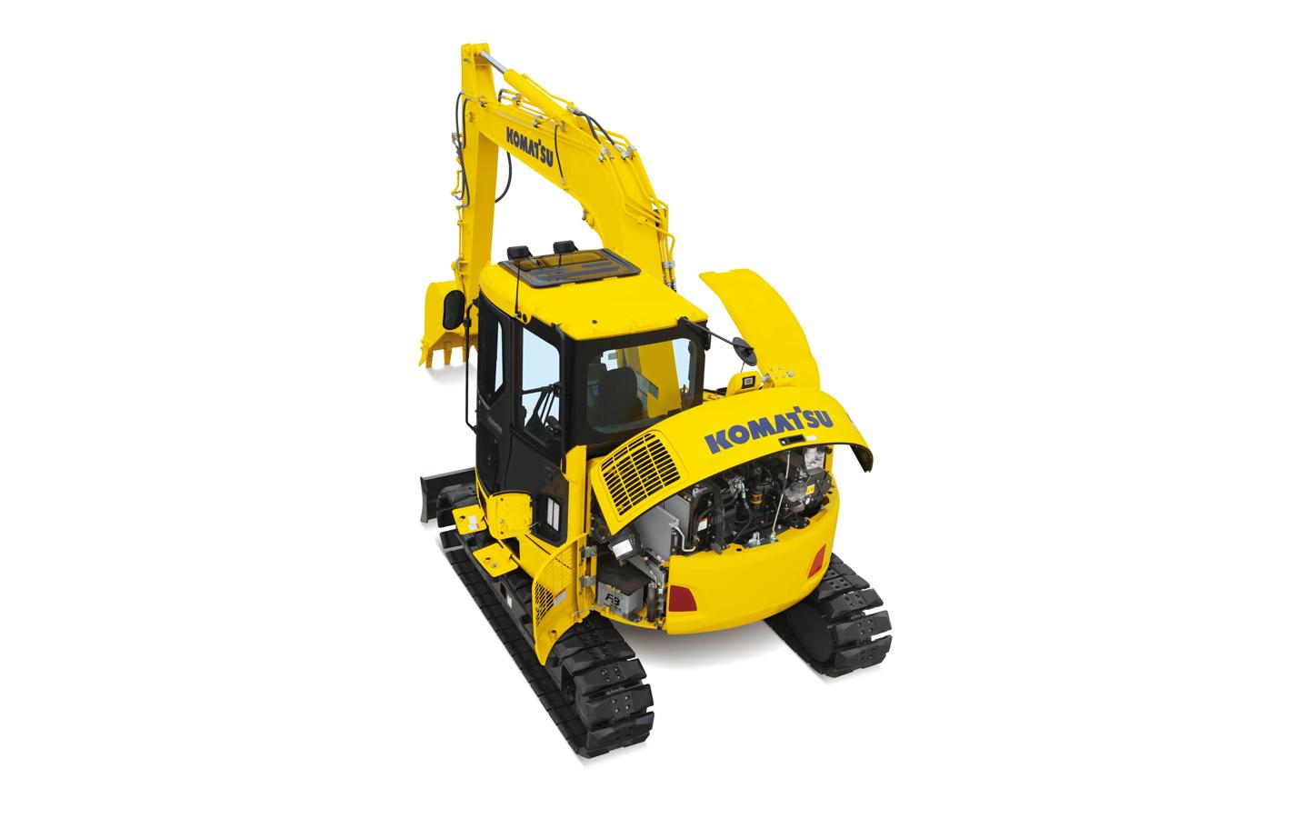 カズヒコ Komatsu PC78USLC-10 Compact Excavators Specs | SMS Equipment