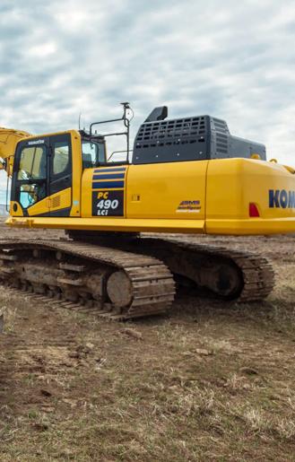 Aucun intérêt à payer pendant 12 mois sur les pièces & le service Komatsu